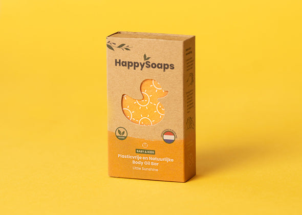 Happy Soaps Baby Body Oil Bar Little Sunshine