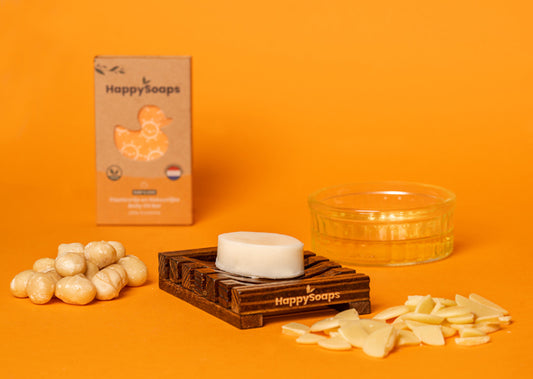 Happy Soaps Baby Body Oil Bar Little Sunshine