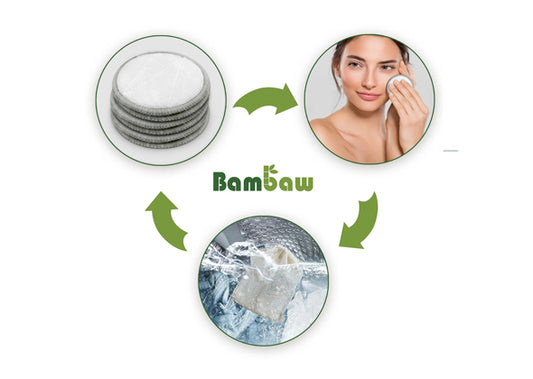 Bambaw Wasbare Wattenschijfjes 16 st