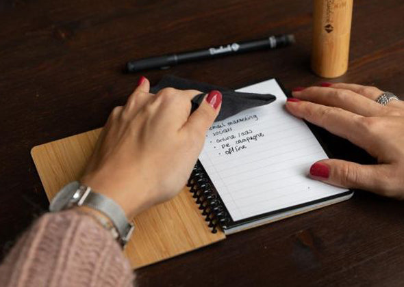 Bambook A4 Deskbook Softcover - Zwart