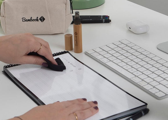 A4 Deskbook Softcover - Zwart