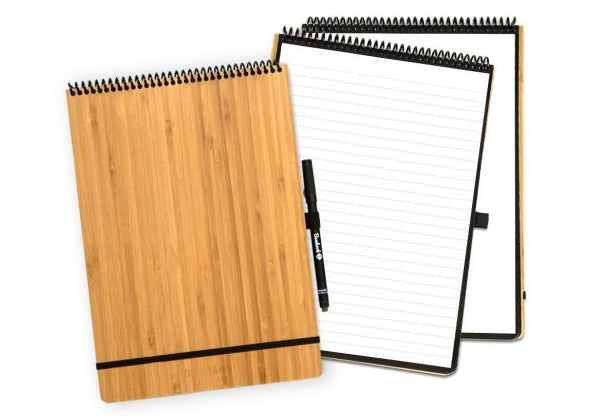 A4 NotePad Hardcover- Bamboe - Speeltastisch l Ecotastisch