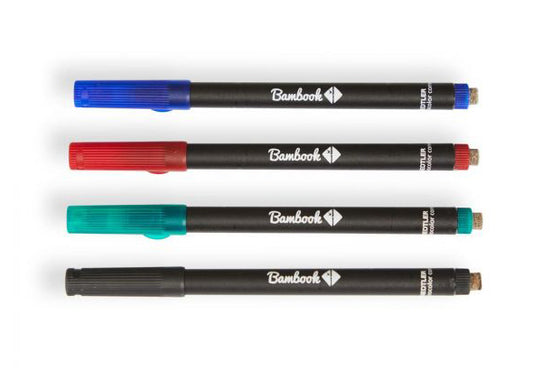 Bambook Bambook Markerset (4st) 0,6mm