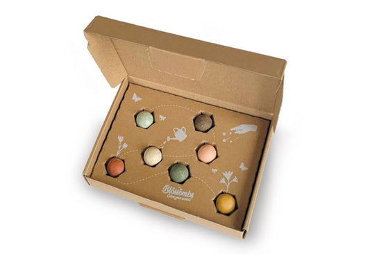 Blossombs Giftbox (7 Blossombs) - Lieve Juf