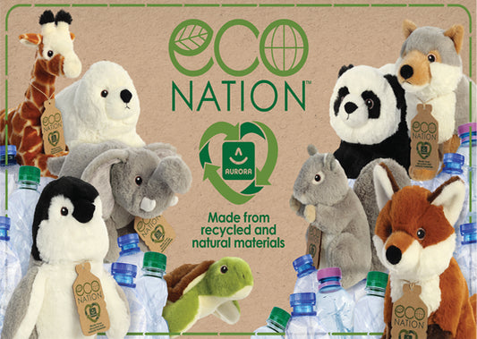 Eco Nation Knuffel - IJsbeer