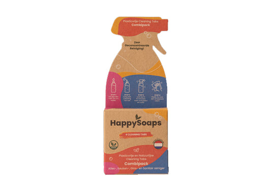 Happy Soaps Cleaning tabs - Combipack