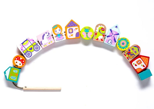 Cubika Rijgspel Sprookjes