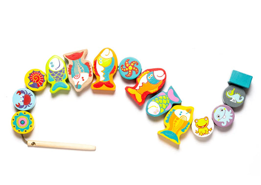 Cubika Rijgspel Vissen