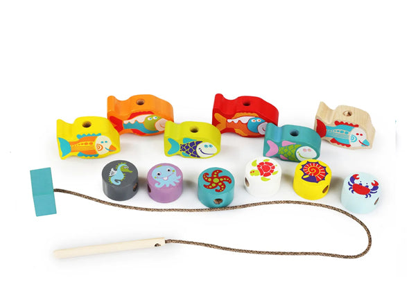 Cubika Rijgspel Vissen