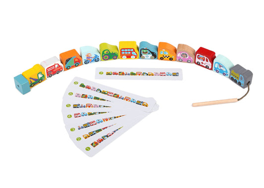 Cubika Rijgspel Vlugge Voertuigen