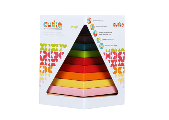 Cubika Stapelfiguur Pyramide