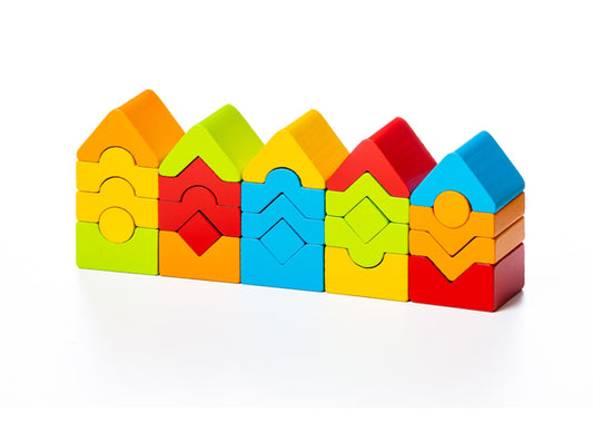 Cubika Stapeltorentjes Blokkenset