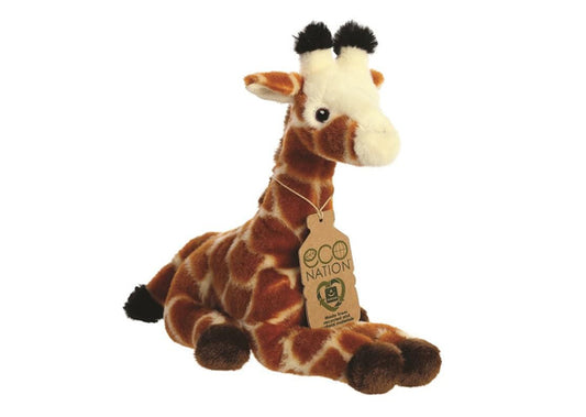 Eco Nation Knuffel - Giraffe Groot