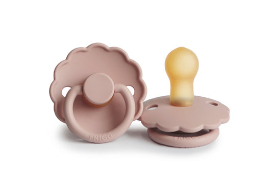 Frigg Speen Daisy natuurrubber Maat 1 - 0-6 Maanden Blush