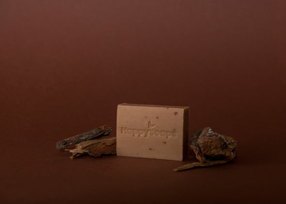 Happy Soaps Gastenzeepje Sandalwood en Cedarwood