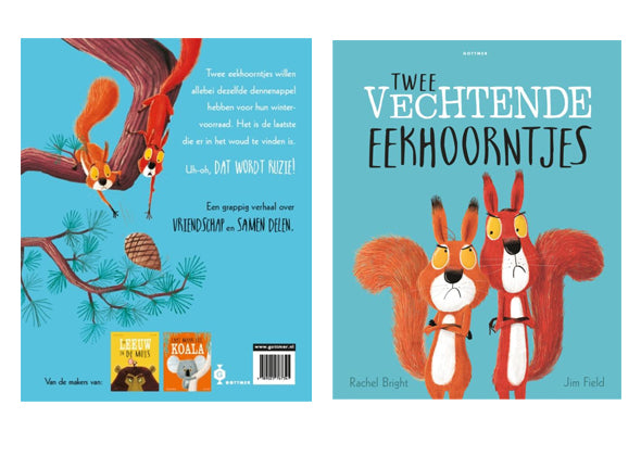 Diverse Uitgeverijen Twee Vechtende Eekhoorntjes