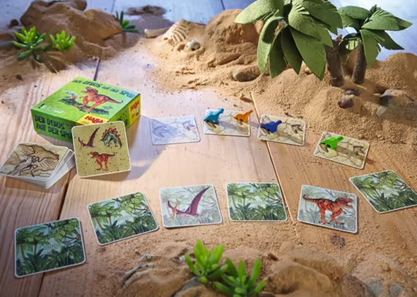 Haba Spellen De Dino's op het Spoor