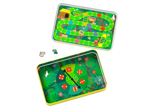 Reisspellen - Jungle Ladderspel - Speeltastisch l Ecotastisch