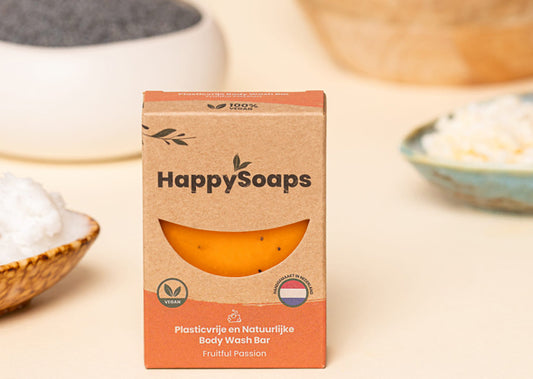 Happy Soaps Body Wash Bar Fruitful Passion