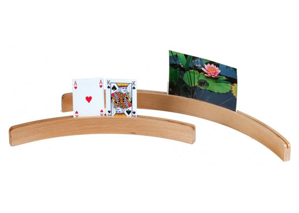 Houten Kaarthouder 35cm - Speeltastisch l Ecotastisch