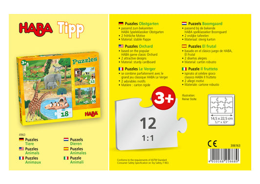 Haba Puzzels Puzzel - Boomgaard