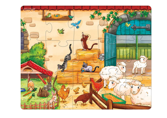 Haba Puzzels Puzzel Boerderijdieren
