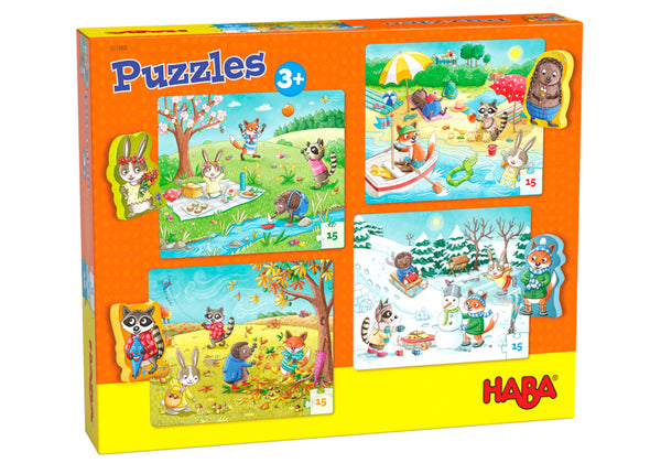 Puzzel De Seizoenen - Speeltastisch l Ecotastisch