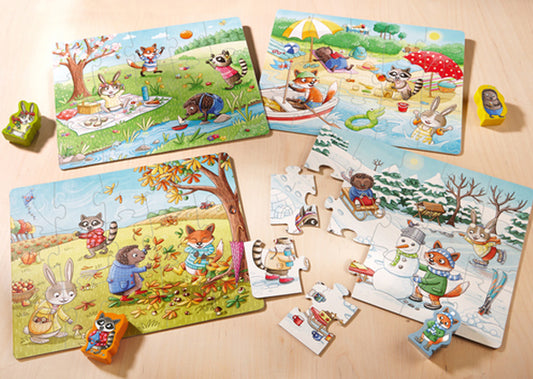 Haba Puzzels Puzzel De Seizoenen