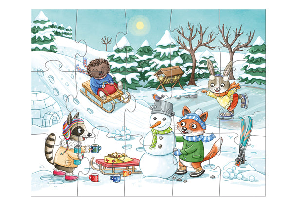 Haba Puzzels Puzzel De Seizoenen