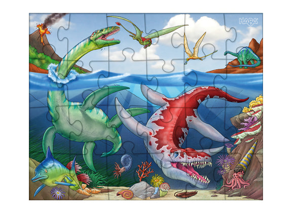 Puzzel Dinosaurussen - Speeltastisch l Ecotastisch