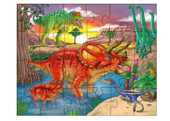 Puzzel Dinosaurussen - Speeltastisch l Ecotastisch