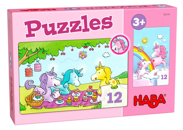 Puzzel Eenhoorn Flonkerglans - Rosalie & Friends - Speeltastisch l Ecotastisch