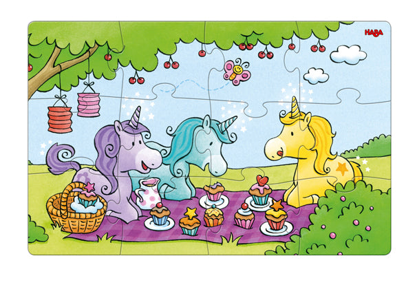 Puzzel Eenhoorn Flonkerglans - Rosalie & Friends - Speeltastisch l Ecotastisch