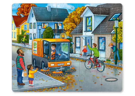 Haba Puzzels Puzzel in de Stad