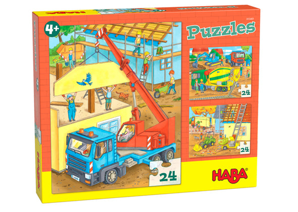 Puzzel Op de Bouwplaats