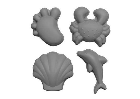 Scrunch Strand Zandvormen Grijs