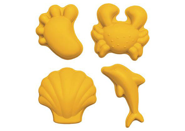 Scrunch Strand Zandvormen Geel