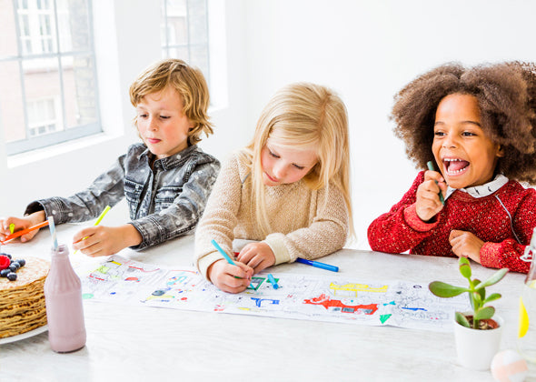 Makii Turbo brede kleurplaat - Parade