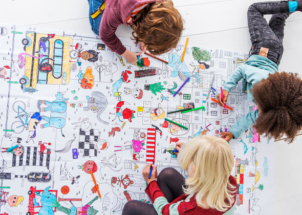 Makii Turbo grote kleurplaat - Jungle