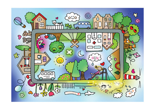 Unieke Postkaarten Postkaart Wereld