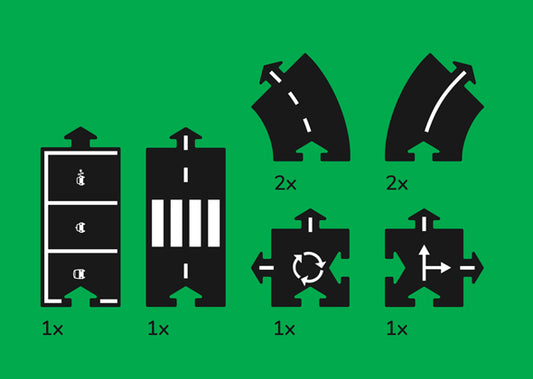 WayToPlay Uitbreidingsset gemixt 8 delig