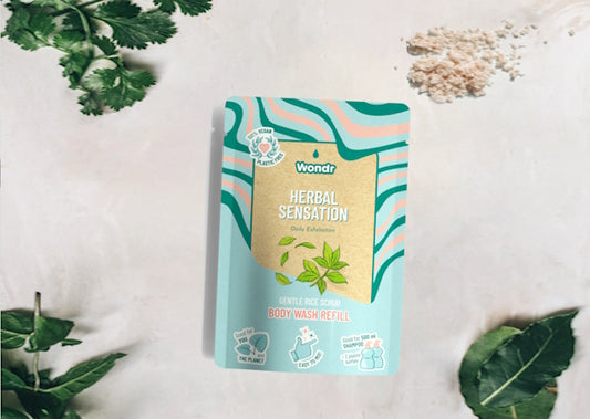 Wondr Liquids Refill Bodywash Herbal