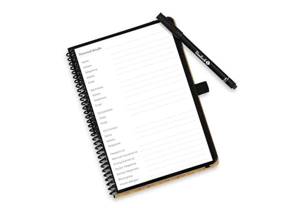 Bambook A5 Agenda Hardcover - Bamboe
