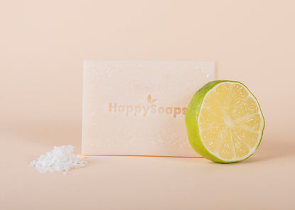 Happy Soaps Body Wash Bar Kokosnoot Limoen