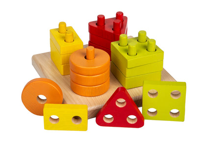 Cubika Sorteerset Vierkant 4 kleuren