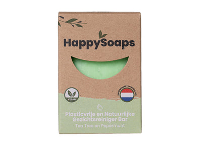 Happy Soaps Gezichtsreiniger Tea Tree Pepermunt
