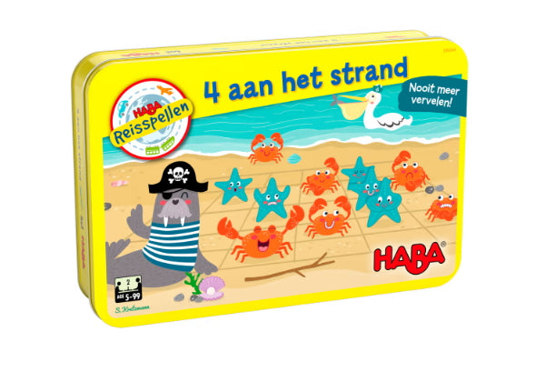 Reisspellen - 4 Aan het strand