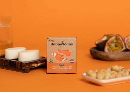 Happy Soaps Hand en Voetcreme Bar - Fruitful Passion