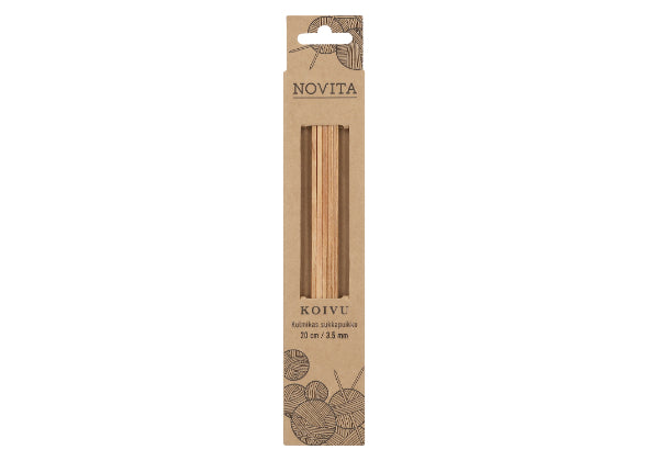 Novita Houten Sokkennaalden (set 5st) 20cm - 3.5mm