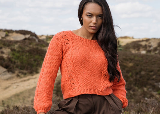 Novita Signature patroon - Rosy Cheeks Trui